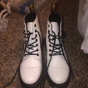Womens Doc Martens White